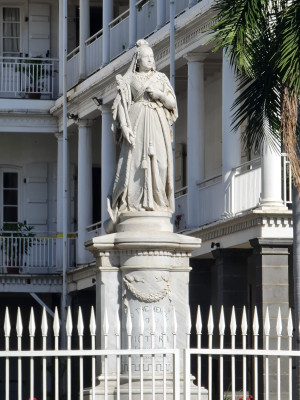 Mauritius: Queen Victoria Statue